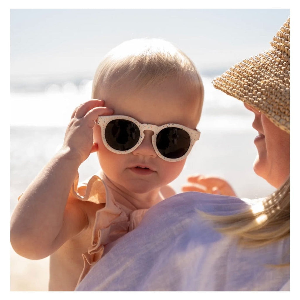 Frankie Ray Birth to 2 Years Baby Eco Sunglasses - Sand Speckle