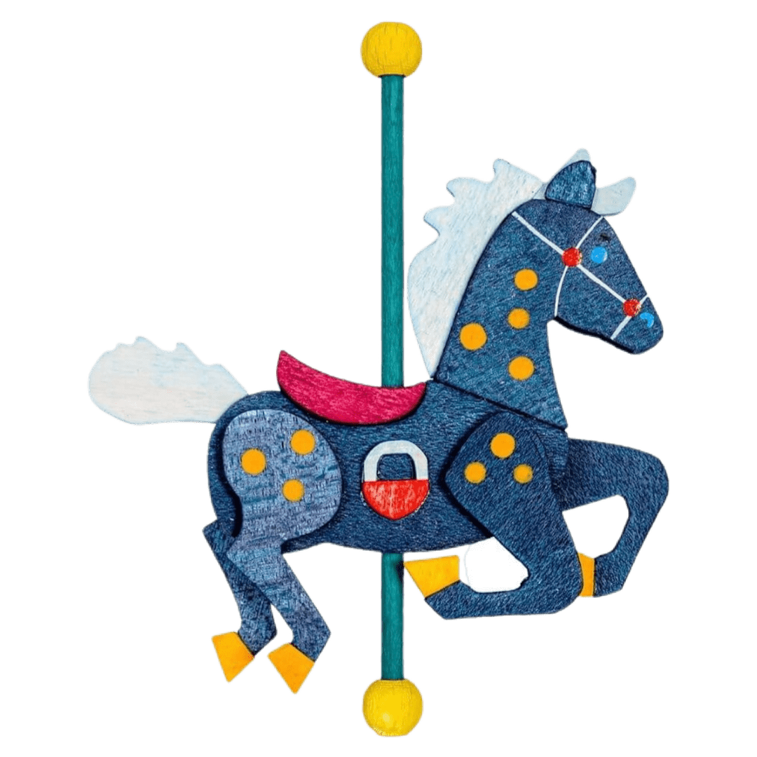 Graupner 5 Plus Christmas Tree Ornament - Carousel Horse