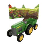 Green Toys 12 Months Plus Tractor & Lift-a-Flap Book