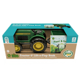 Green Toys 12 Months Plus Tractor & Lift-a-Flap Book