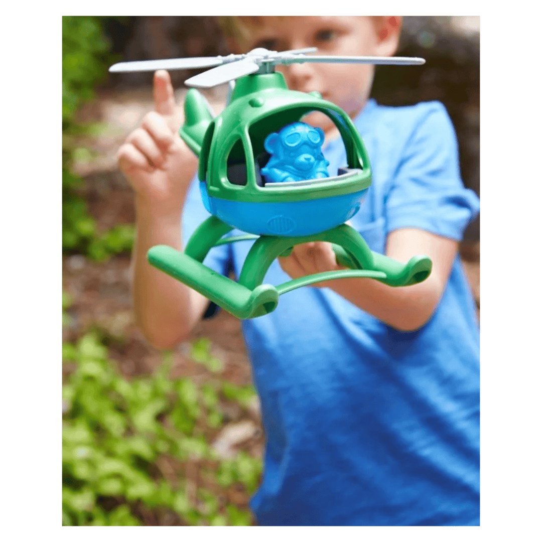 Green Toys 2 Plus Helicopter - Green