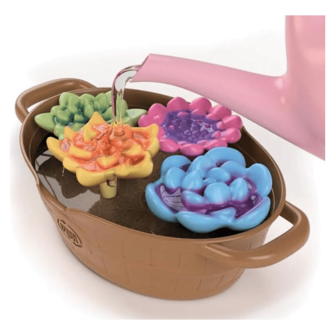 Green Toys 2 Plus Magic Flower Watering Can Activity Set