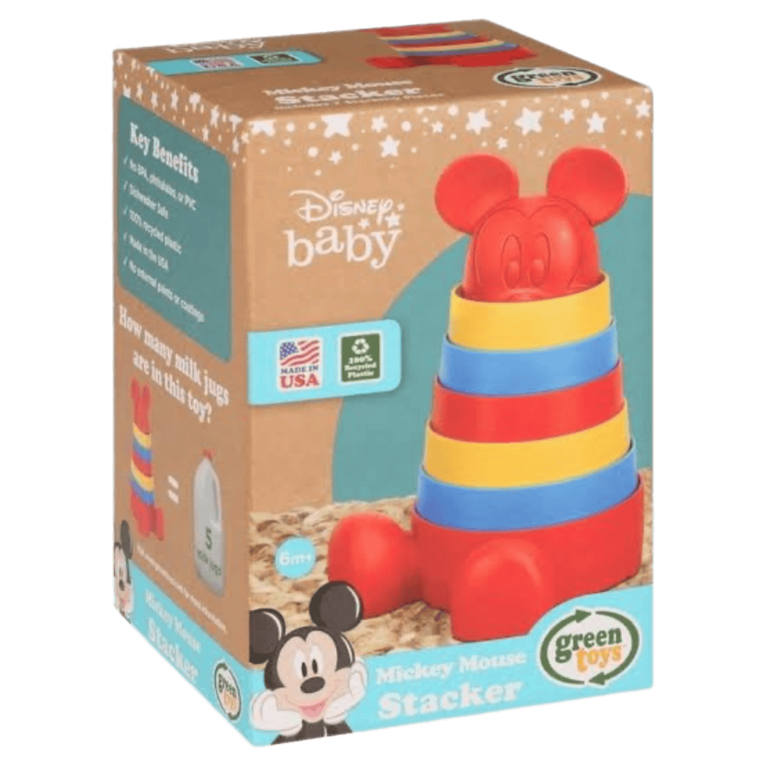 Green Toys 6 Months Plus Mickey Mouse Stacker