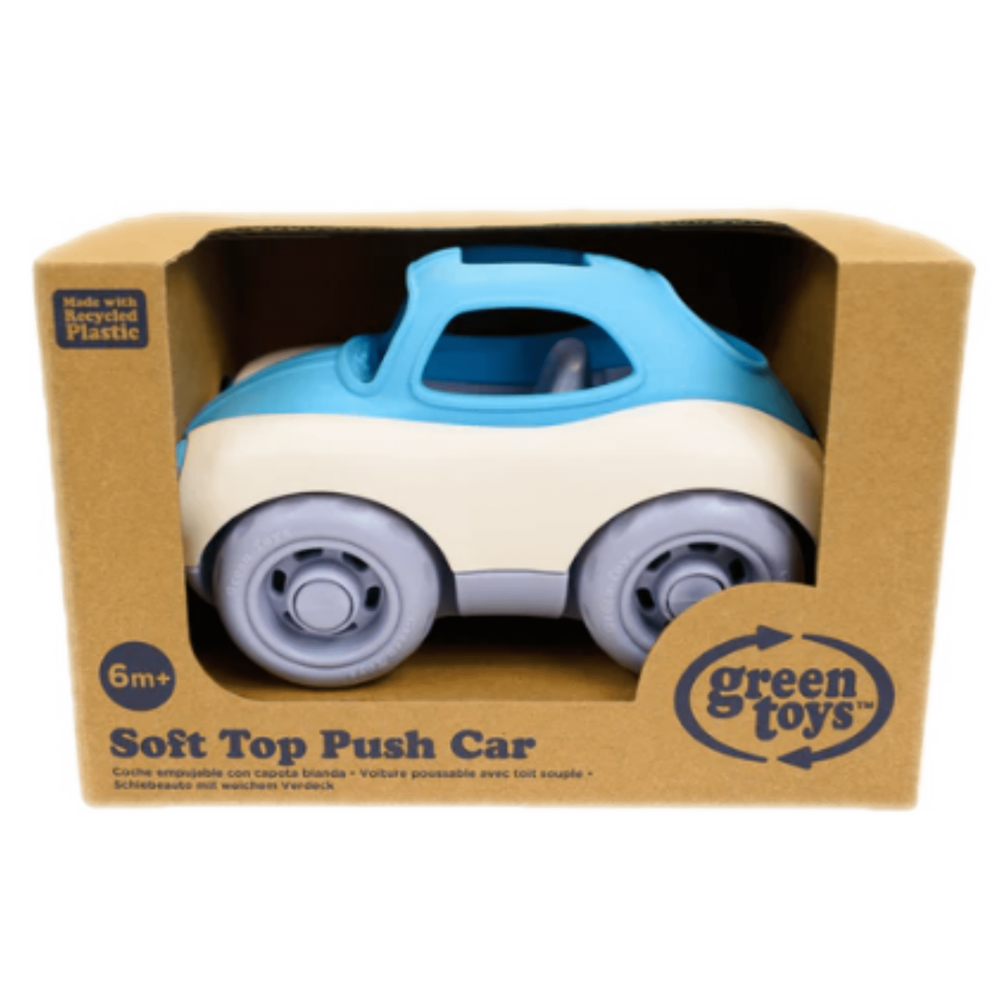 Green Toys 6 Months Plus Soft Top Push Car