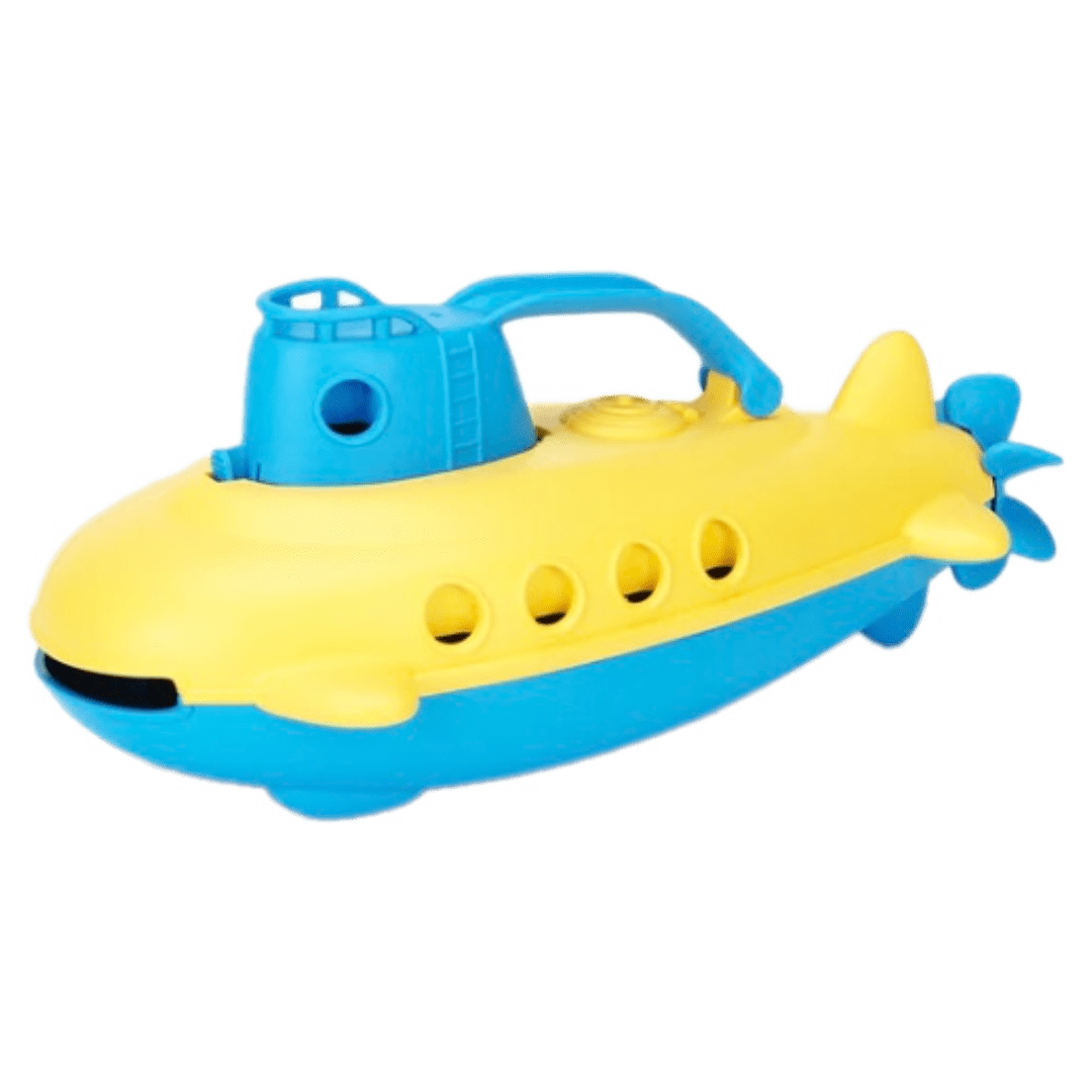 Green Toys 6 Months Plus Submarine with Blue Cabin