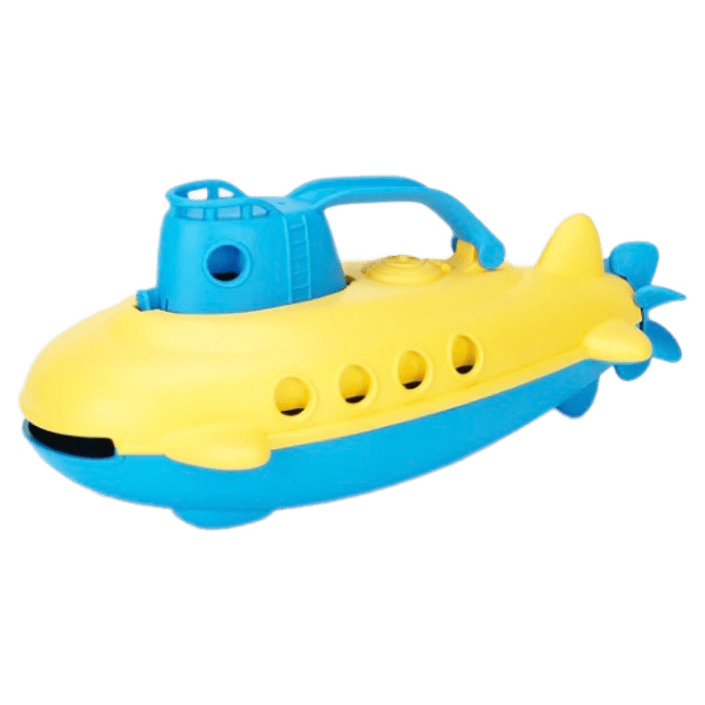 Green Toys 6 Months Plus Submarine with Blue Cabin