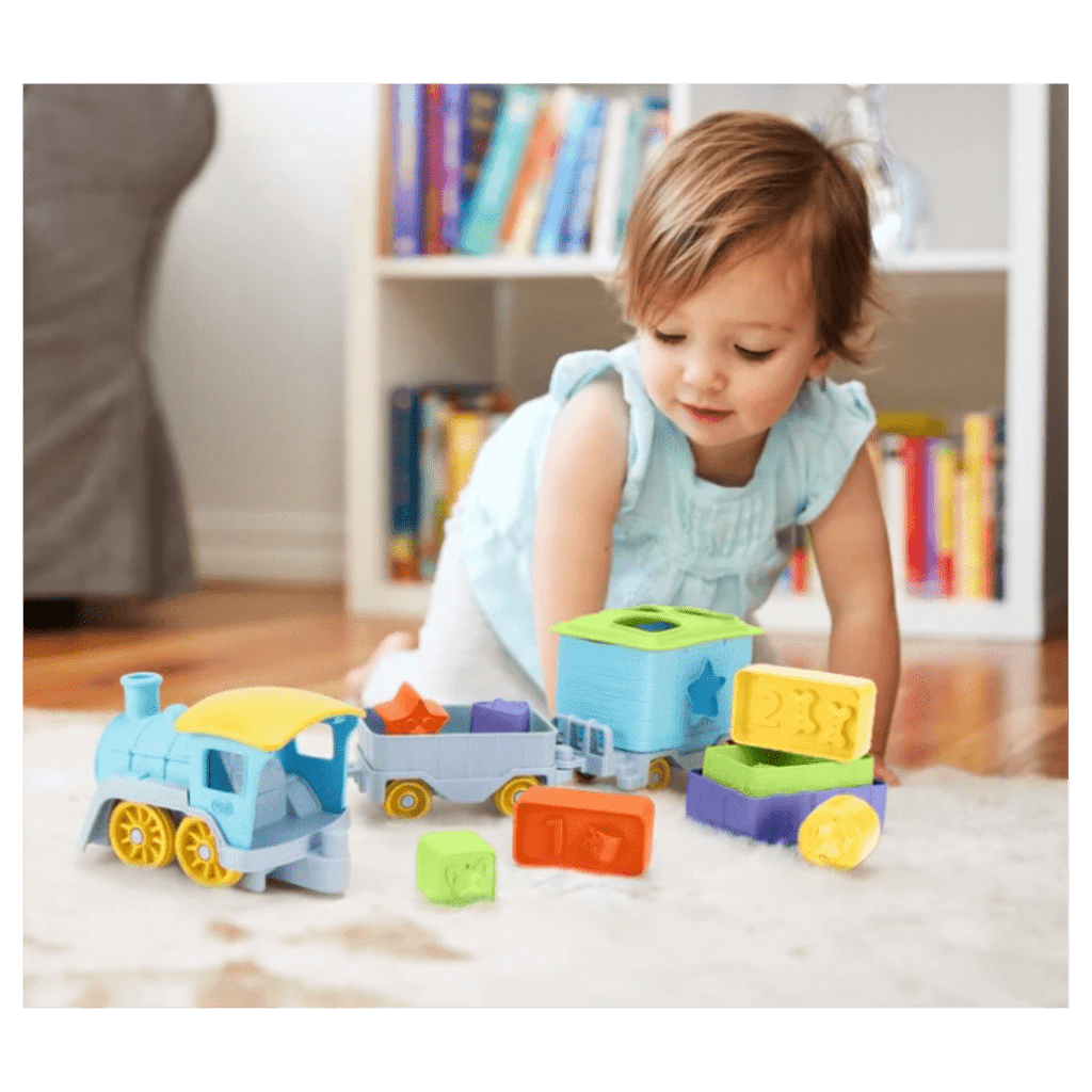 Green Toys 6 Mths Plus Stack & Sort Train