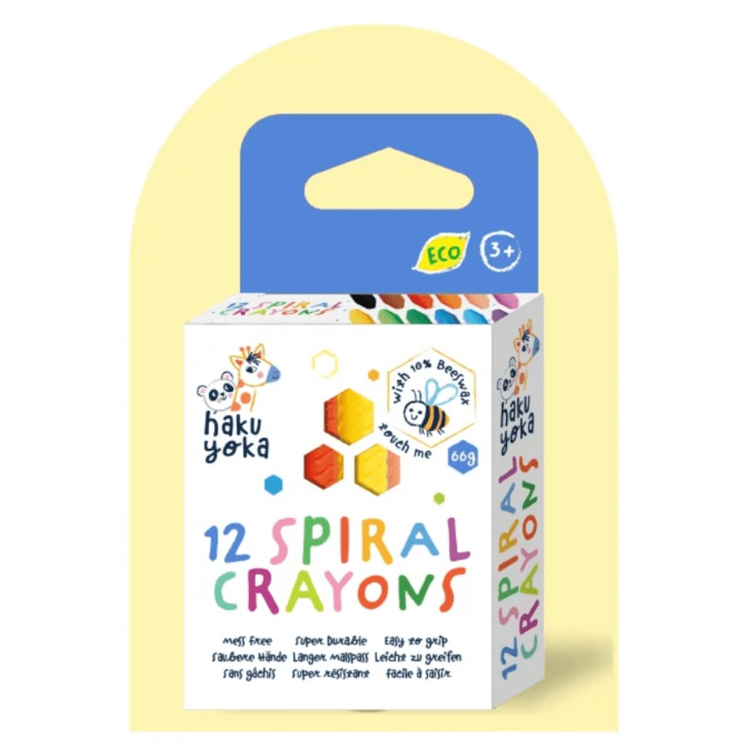 Haku Yoka 3 Plus 12 Spiral Crayons