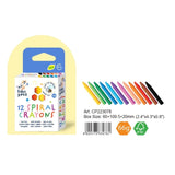 Haku Yoka 3 Plus 12 Spiral Crayons