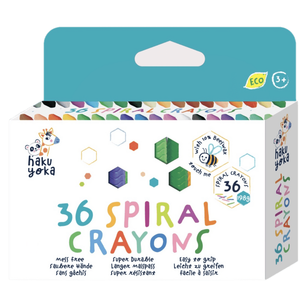 Haku Yoka 3 Plus 36 Spiral Crayons