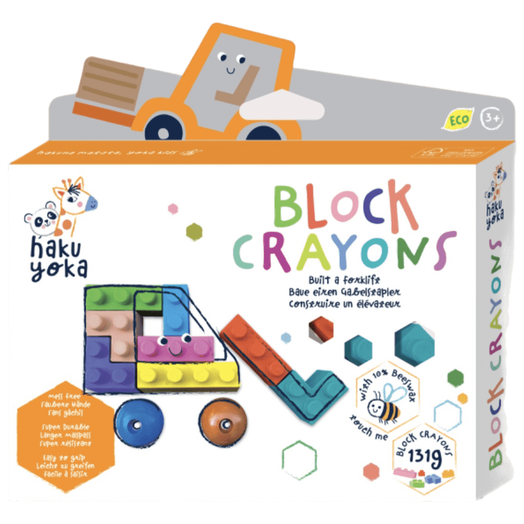 Haku Yoka 3 Plus Block Crayons - Forklift