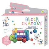 Haku Yoka 3 Plus Block Crayons - School Bus