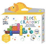 Haku Yoka 3 Plus Block Crayons - Triceratops