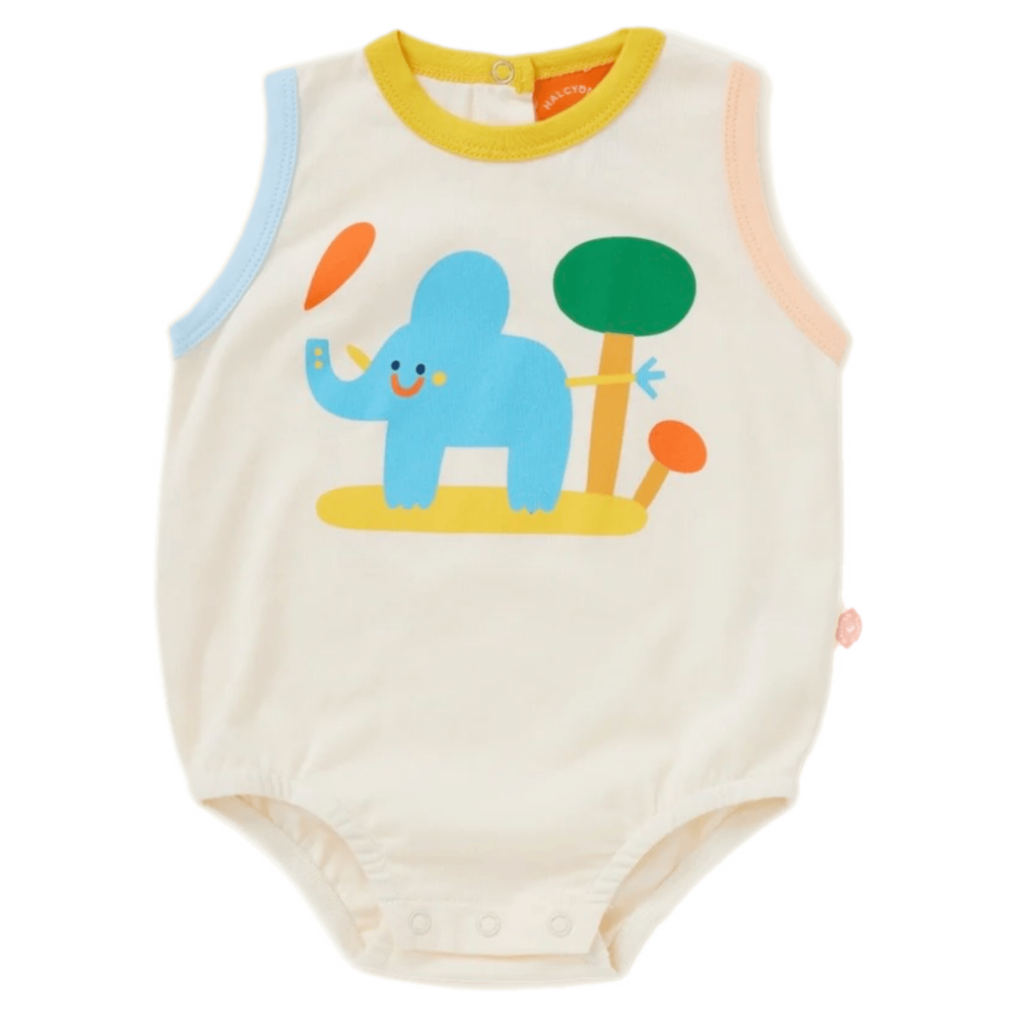 Halcyon Nights 0-3 Months to 1 Yr 0-3M Singletsuit - Zoo Crew