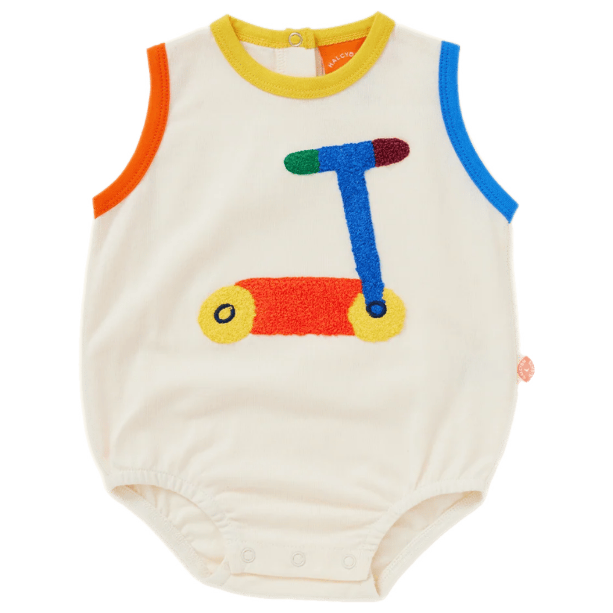 Halcyon Nights 0-3 Months to 2 Years 0-3M Singletsuit - Pedal Pals