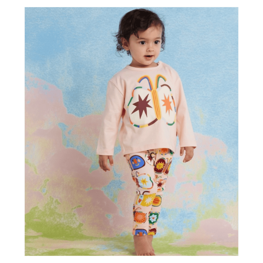 Halcyon Nights 0-3 Months to 2 Years Baby Legging - Flutterby