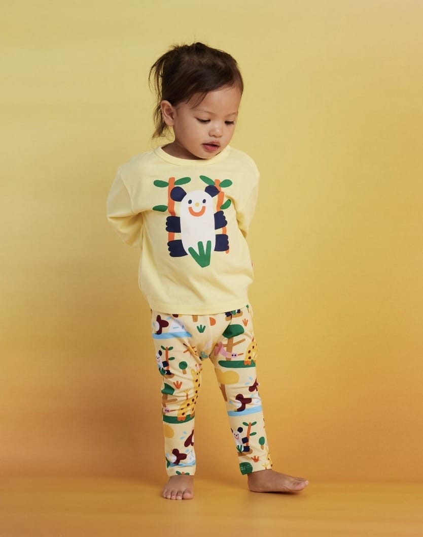 Halcyon Nights 0-3 Months to 2 Years Baby Legging - Zoo Crew