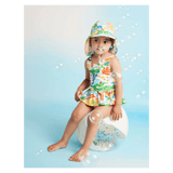 Halcyon Nights 0-3 Months to 2 Years Frill Bather - Tropicool