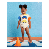 Halcyon Nights 0-3 Months to 2 Years Short Sleeve Bodysuit - Beep Beep