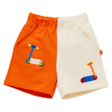 Halcyon Nights 0-3 Months to 6 Years 0-3M Fleece Short - Beep Beep Scooter