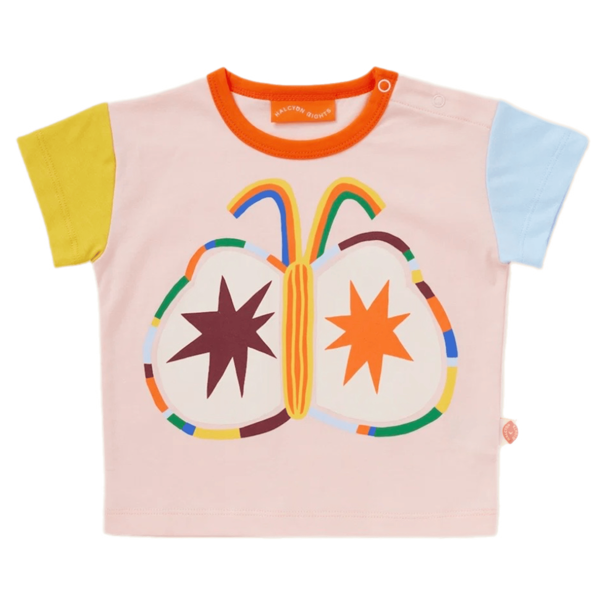 Halcyon Nights 0-3 Months to 6 Years 0-3M Short Sleeve Tee - Flutterby