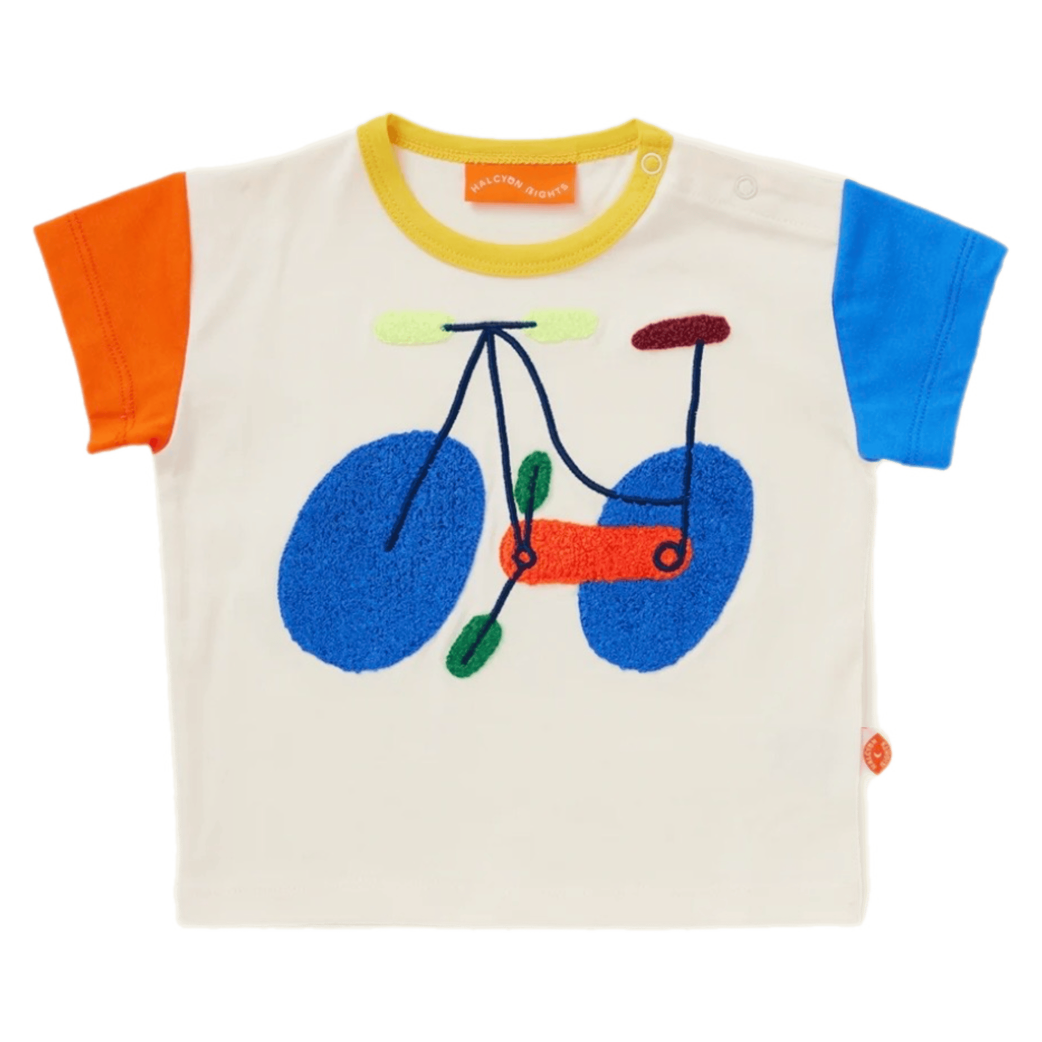 Halcyon Nights 0-3 Months to 6 Years 0-3M Short Sleeve Tee - Pedal Pals