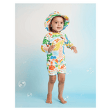 Halcyon Nights 0-3 Months to 6 Years Long Sleeve Rash Vest - Tropicool