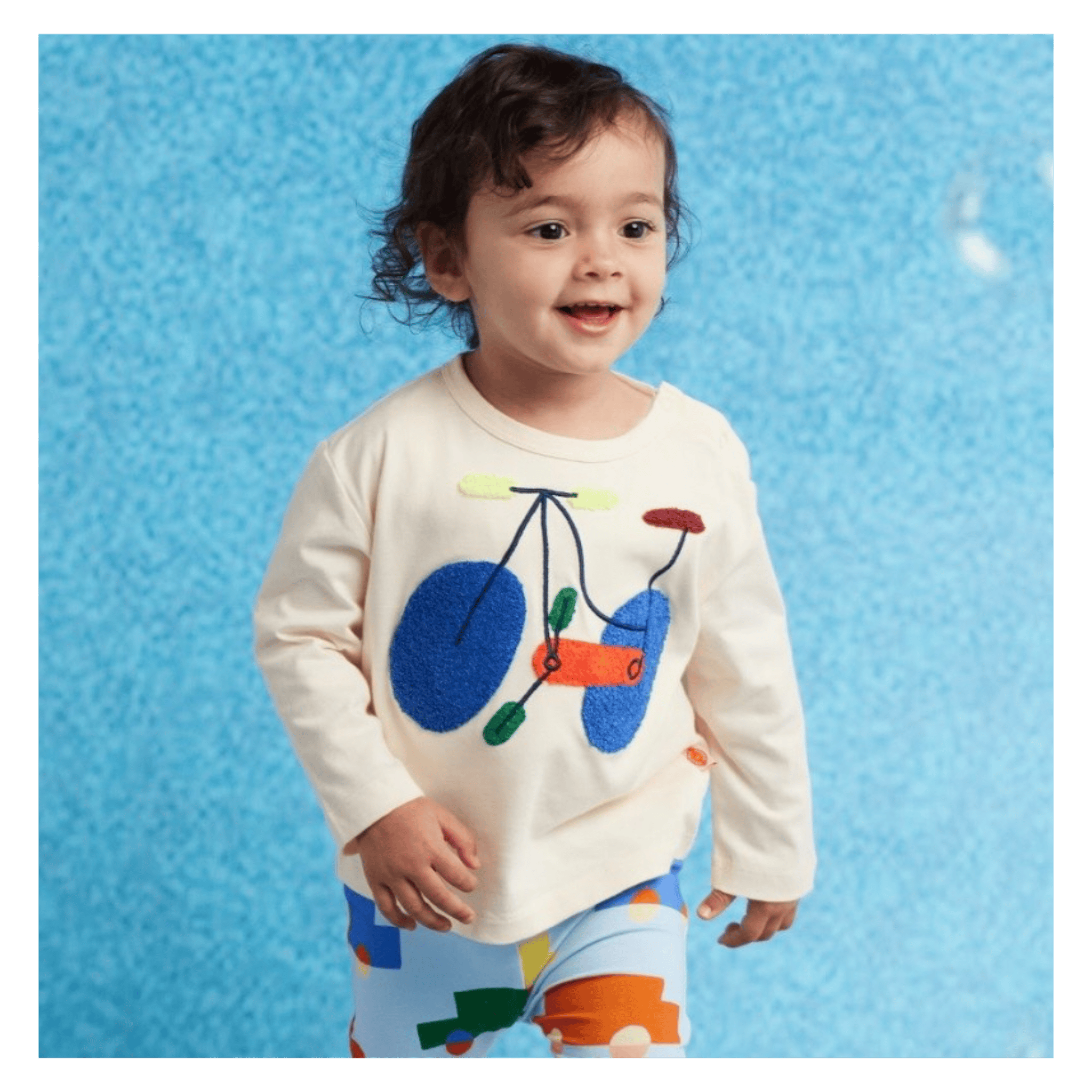 Halcyon Nights 0-3 Months to 6 Years Long SleeveT-Shirt - Pedal Pals
