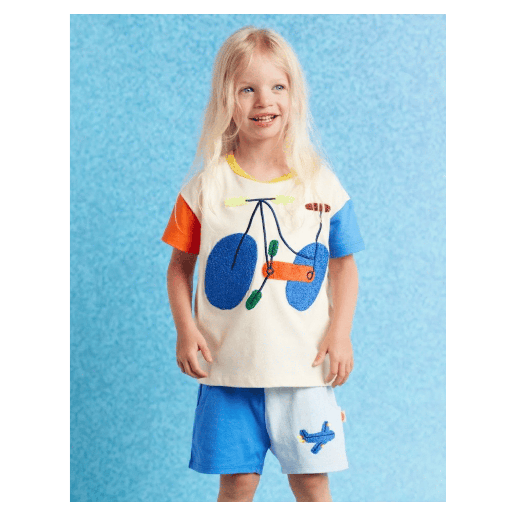 Halcyon Nights 0-3 Months to 6 Years Short Sleeve Tee - Pedal Pals