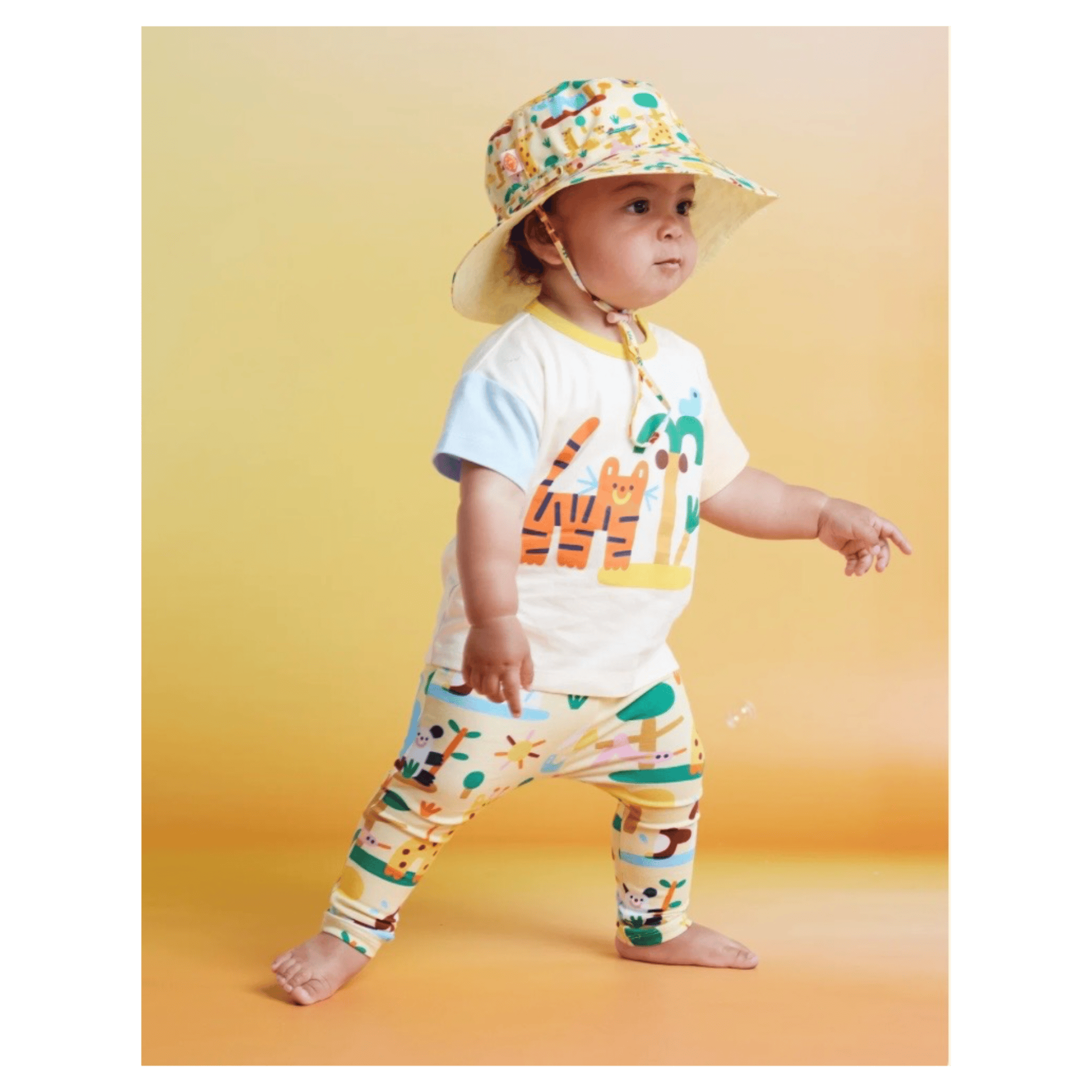 Halcyon Nights 0-3 Months to 6 Years Short Sleeve Tee - Zoo Crew