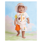 Halcyon Nights 0-8 Months to 2-5 Years Sun Hat - Flutterby