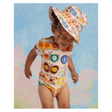 Halcyon Nights 0-8 Months to 2-5 Years Sun Hat - Flutterby