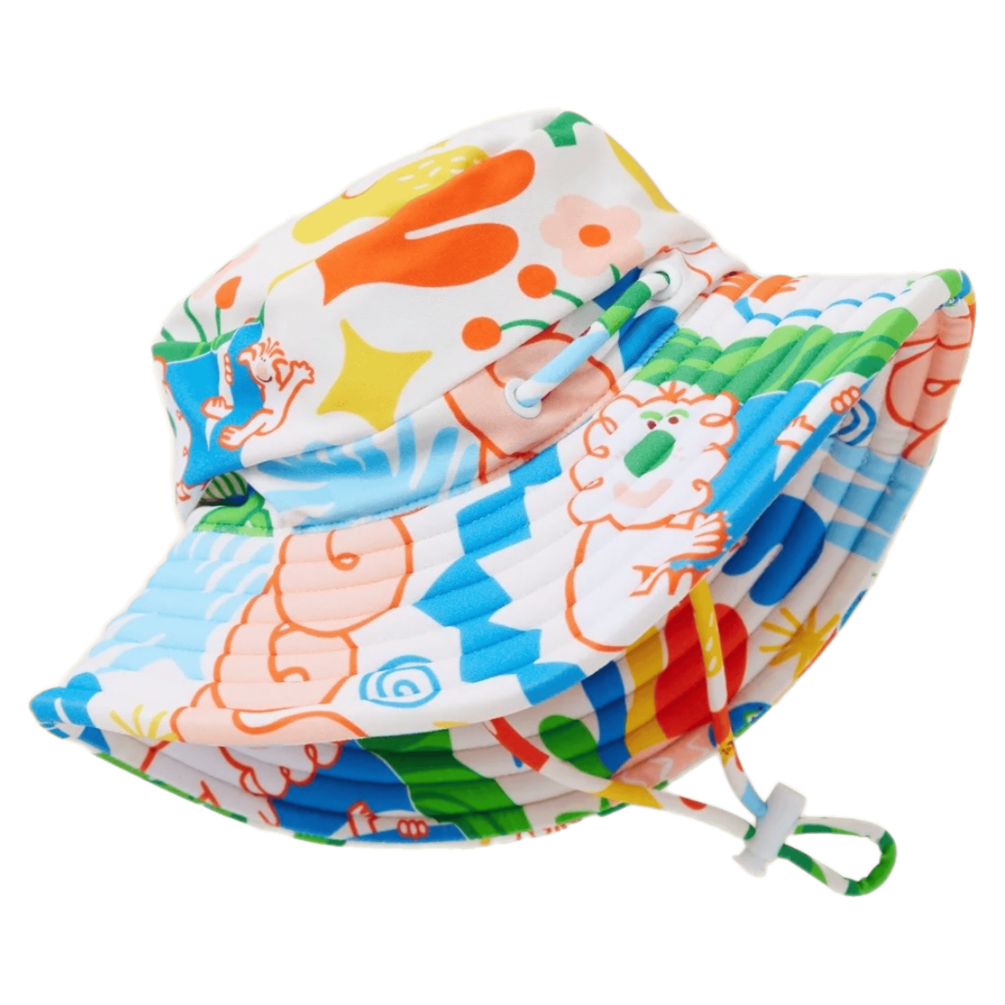 Halcyon Nights 0-8 Months to 2-5 Years Swim Bucket Hat - Tropicool