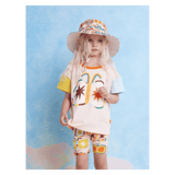 Halcyon Nights 1 Year to 6 Years Bike Short - Flutterby