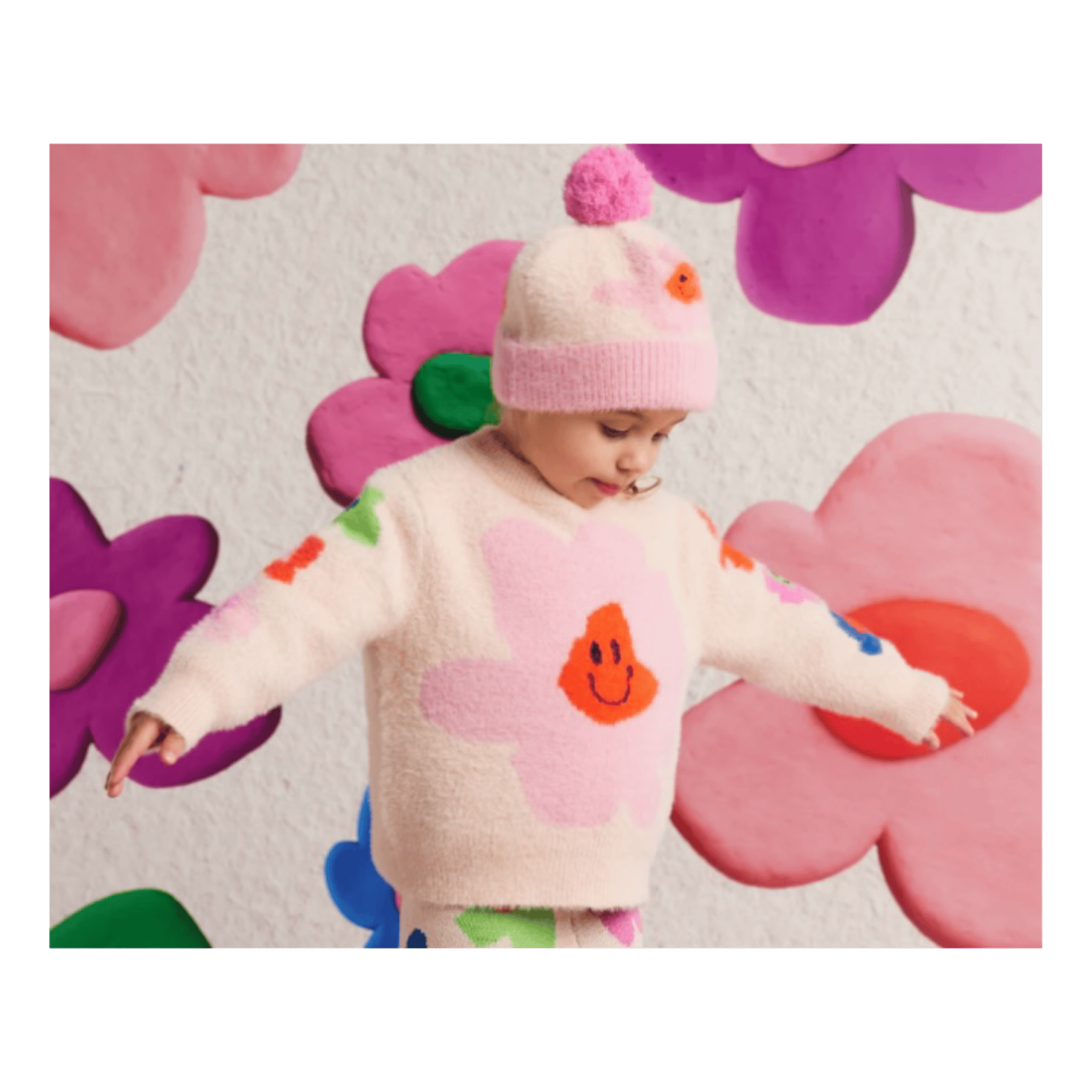 Halcyon Nights 3-6 Months to 3-5 Years Knit Beanie - Hej Blomma