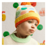 Halcyon Nights 3-6 Months to 3-5 Years Knit Beanie - Pocket Patch