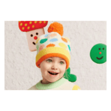 Halcyon Nights 3-6 Months to 3-5 Years Knit Beanie - Pocket Patch