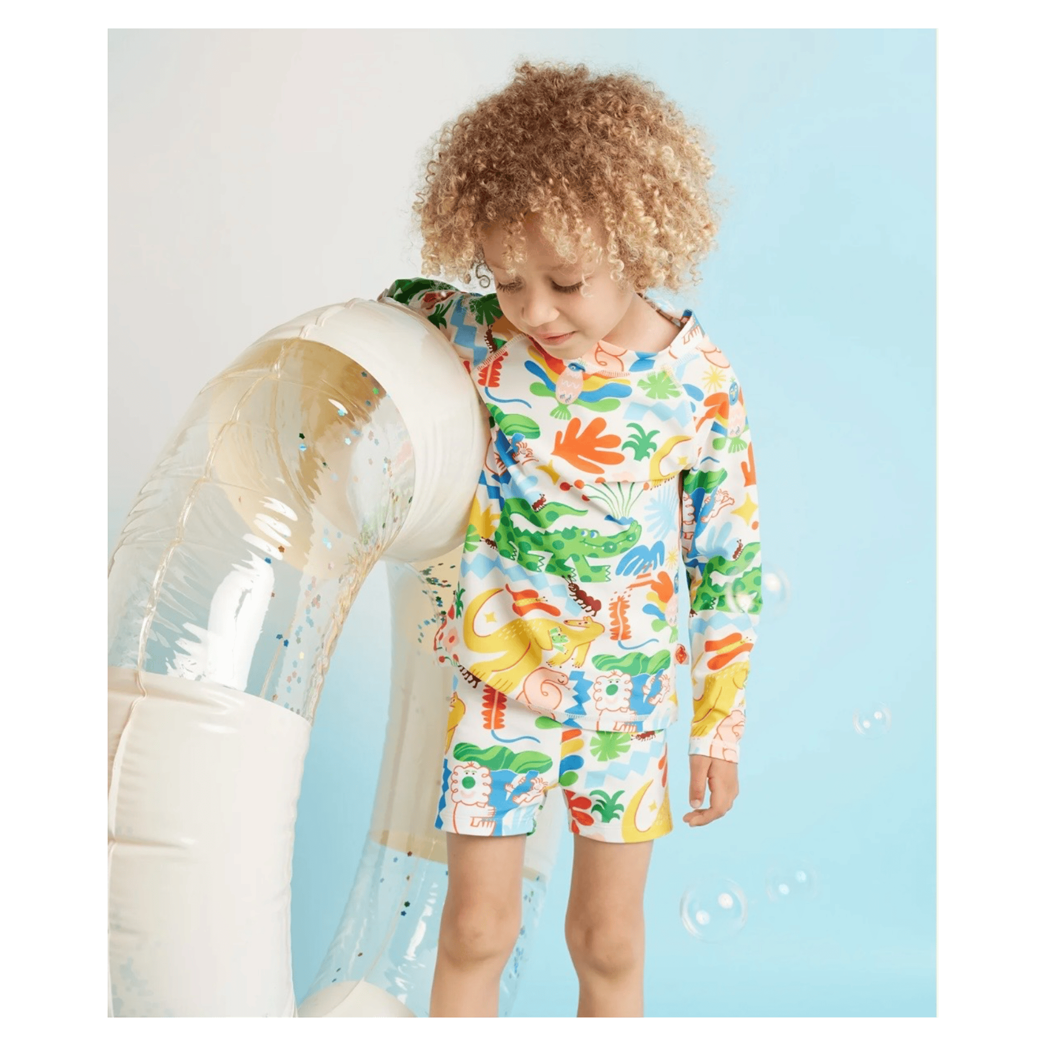 Halcyon Nights 3-6 Months to 6 Years Swim Short - Tropicool