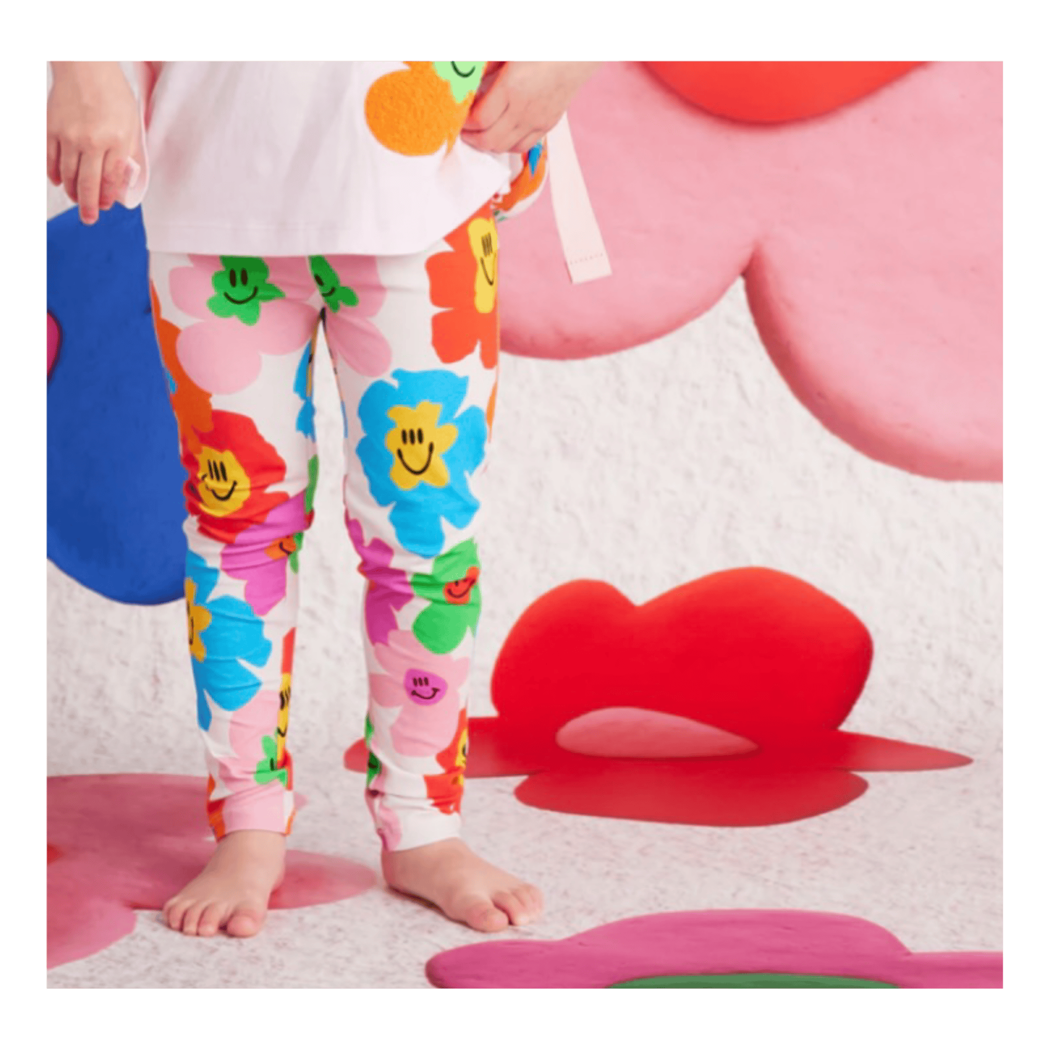 Halcyon Nights 3 Years to 6 Years Kids Leggings - Hej Blomma!