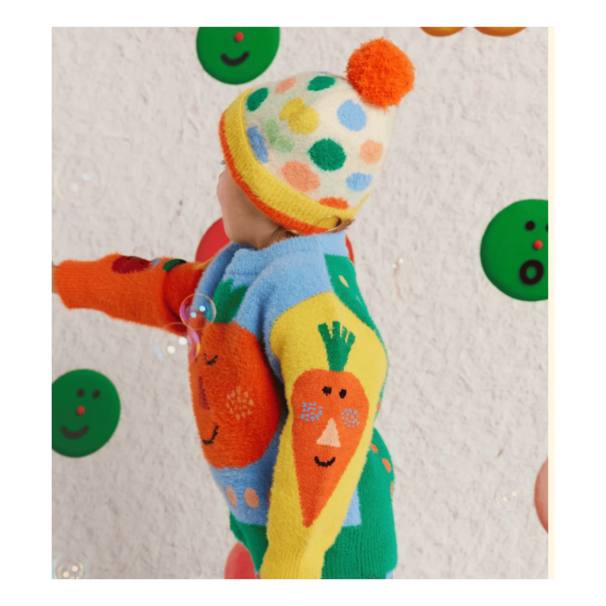 Halcyon Nights 6-12 Months to 6 Years Knit Jumper - Pocket Patch