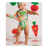 Halcyon Nights Newborn to 12-18 Months Long Sleeve Bodysuit - Pocket Patch