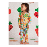 Halcyon Nights Newborn to 12-18 Months Long Sleeve Romper - Pocket Patch