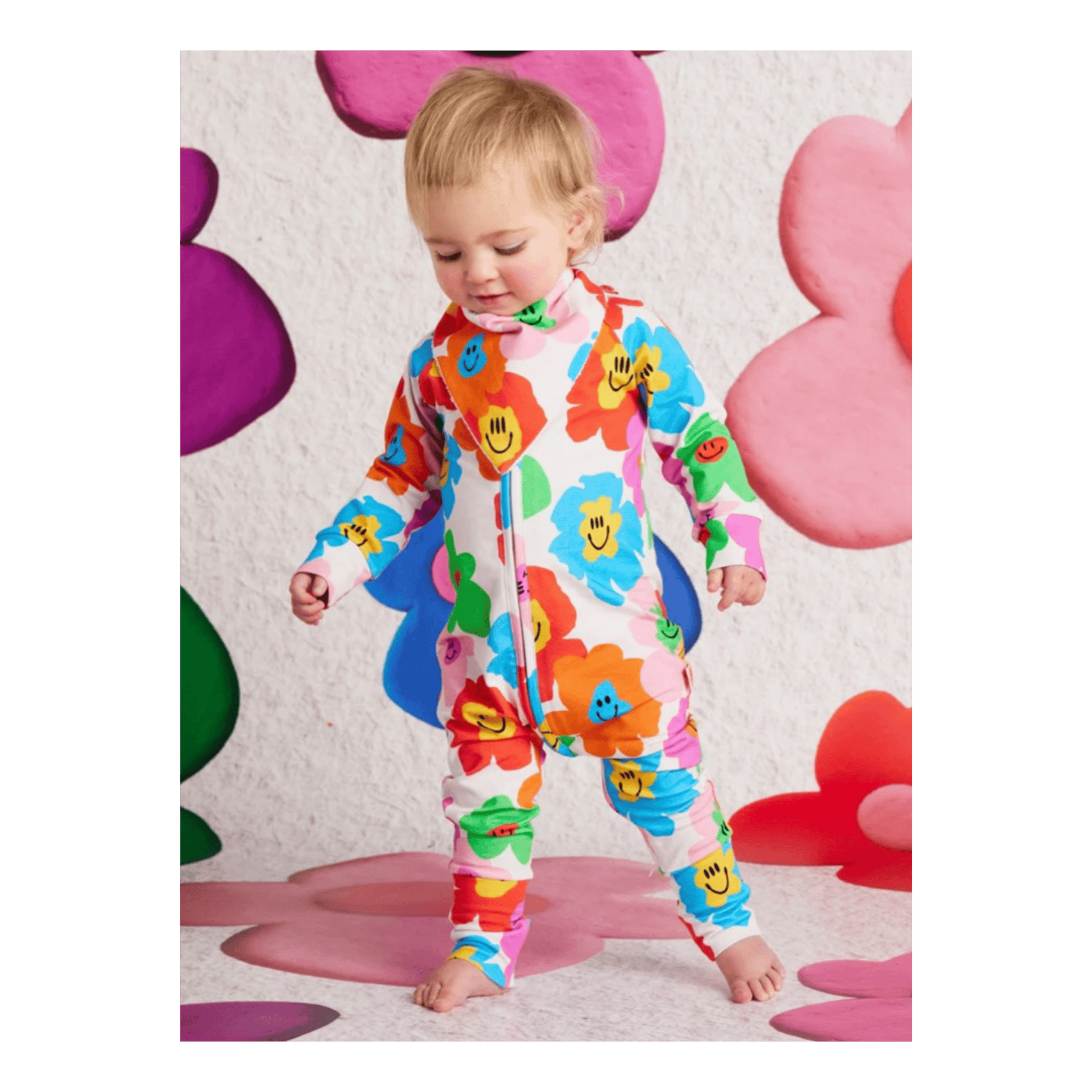Halcyon Nights Newborn to 12 to 18 Months Long Sleeve Romper - Hej Blomma!