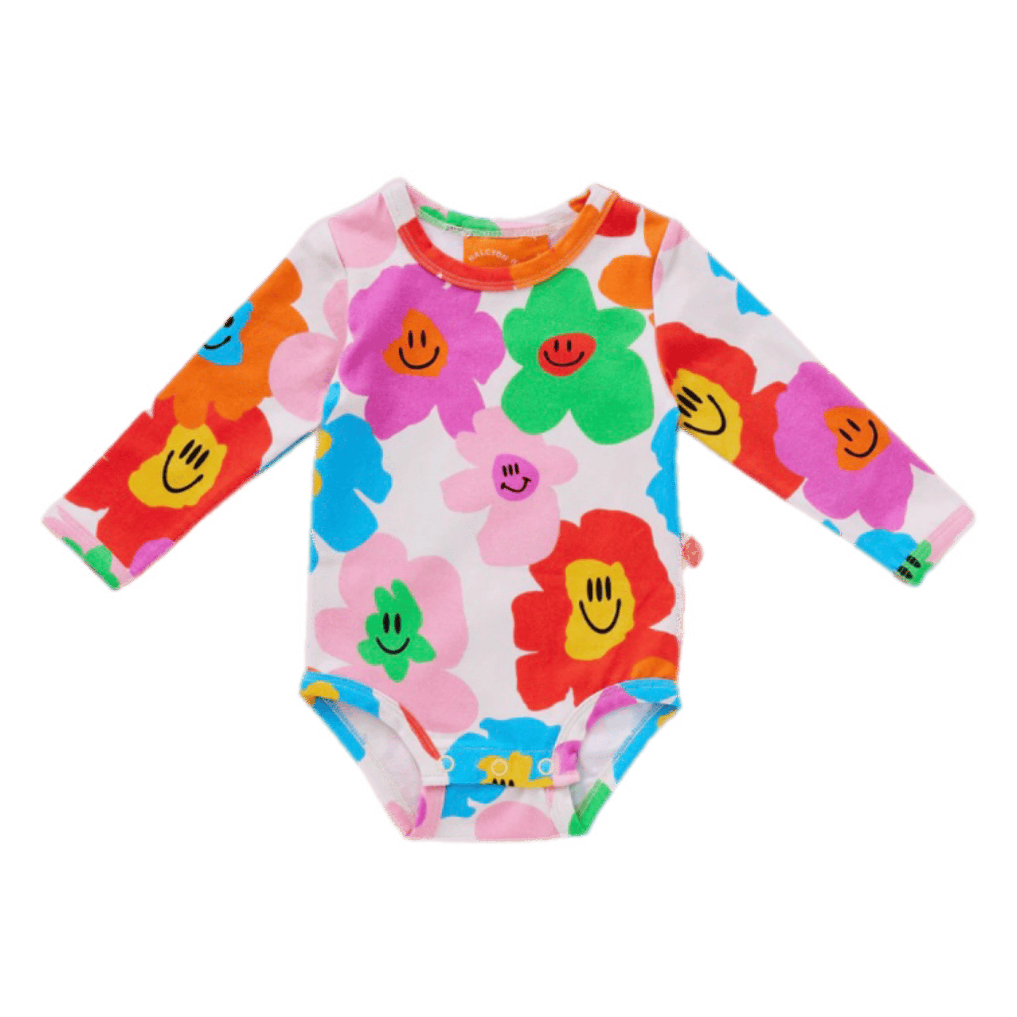 Halcyon Nights Newborn to 12 to 18 Months NB Long Sleeve Bodysuit - Hej Blomma!