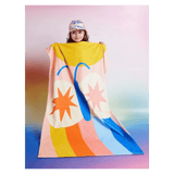 Halcyon Nights One Size Beach Towel - Flutterby