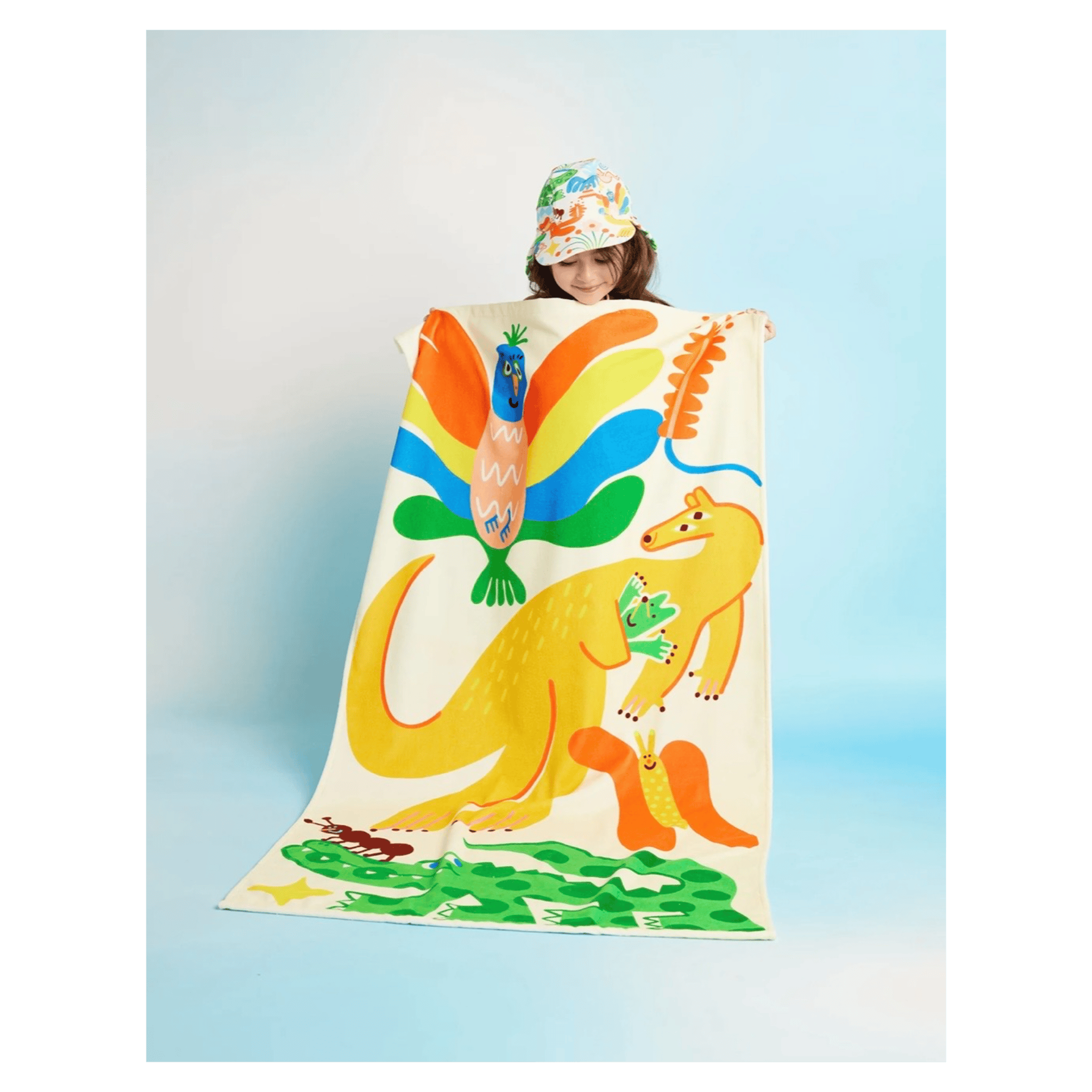 Halcyon Nights One Size Beach Towel - Tropicool