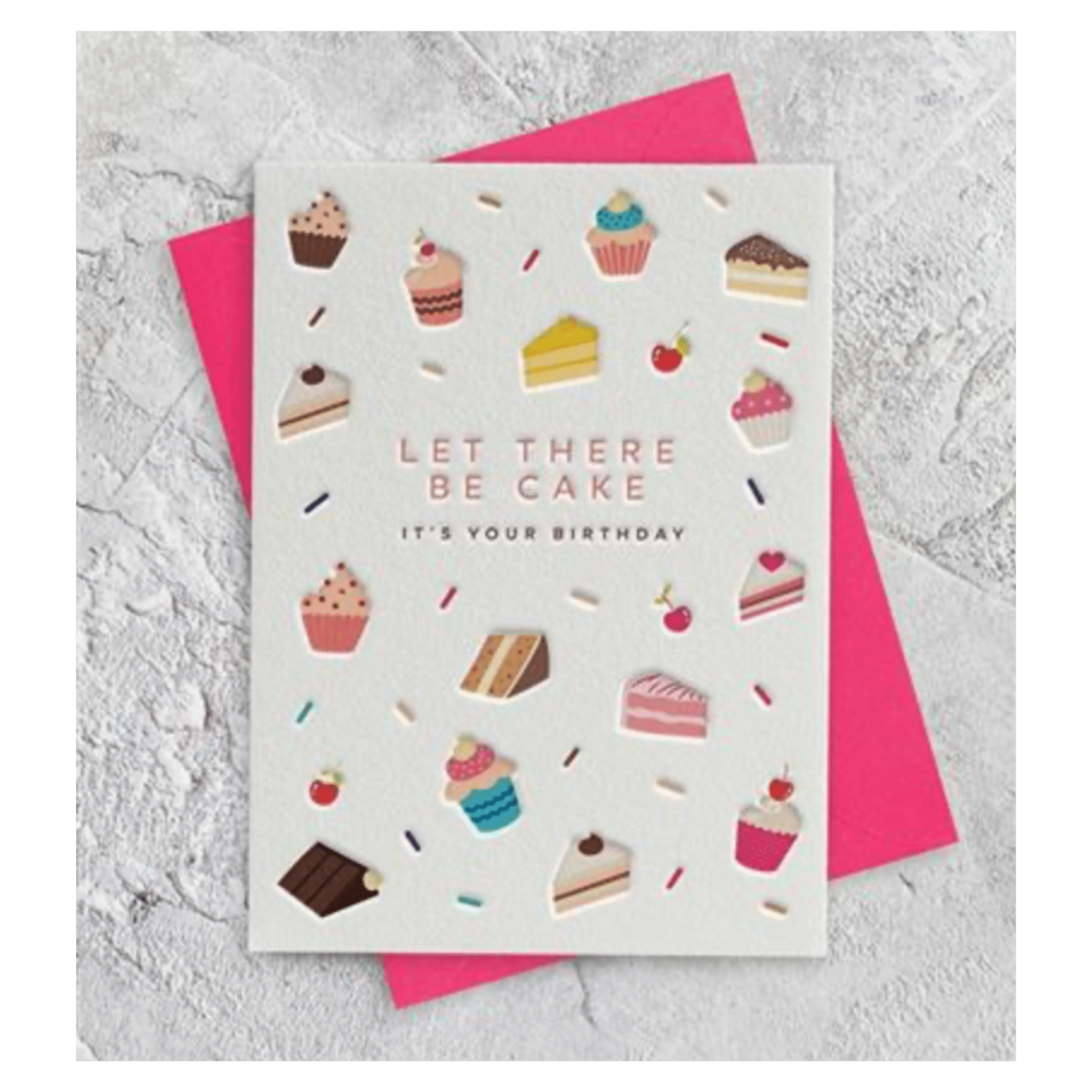 Heyyy Ltd 12 Months Plus Greeting Card - Cupcake