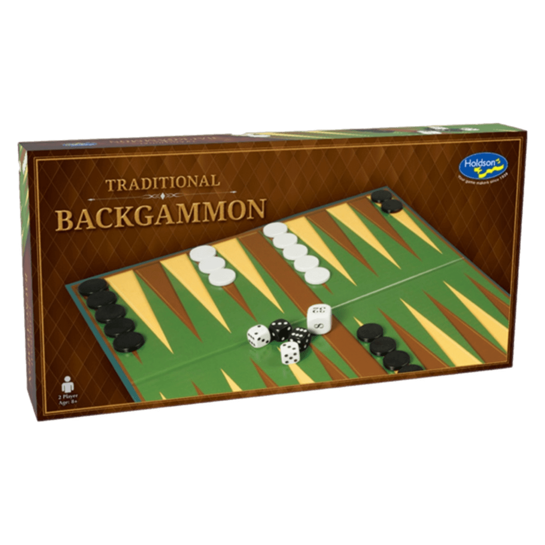 Holdson 8 Plus Traditional Backgammon