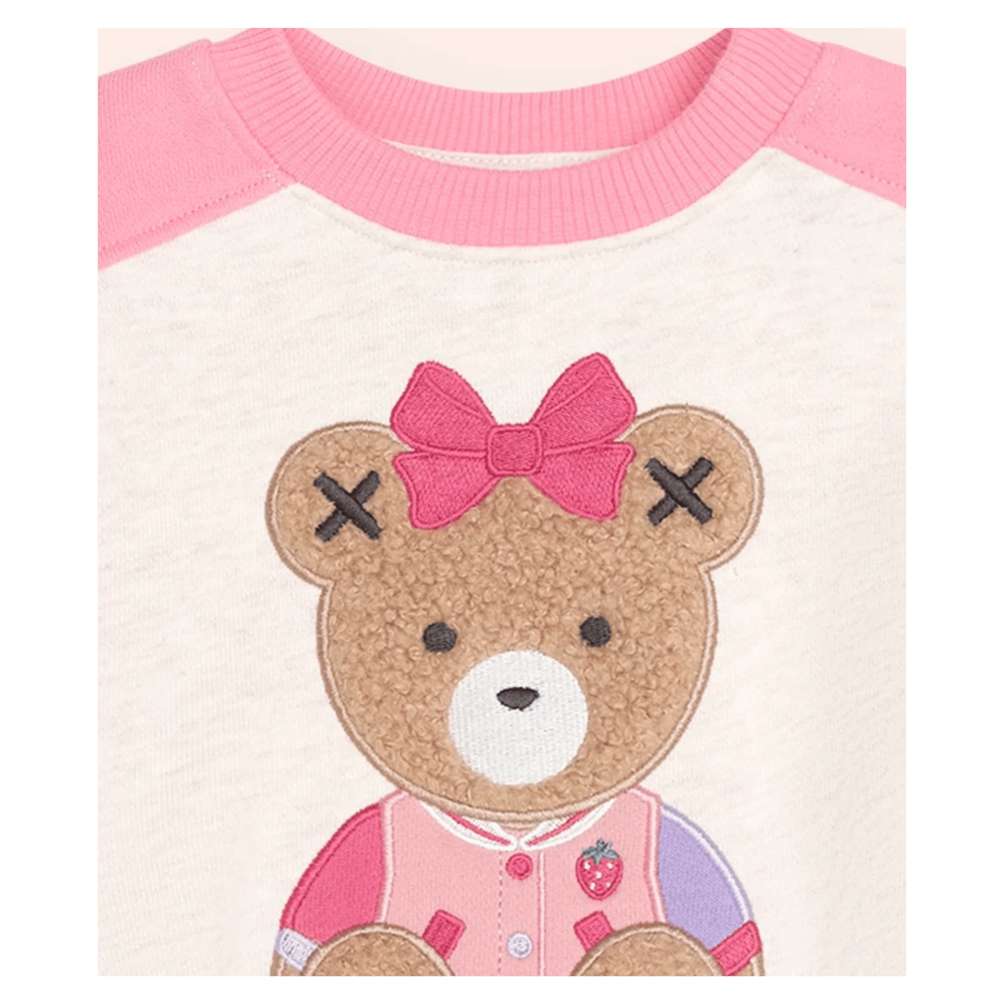 Huxbaby 0-3 Months to 5 Years Colour Block Sitting Huxette Sweatshirt - Multi