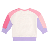 Huxbaby 0-3 Months to 5 Years Colour Block Sitting Huxette Sweatshirt - Multi